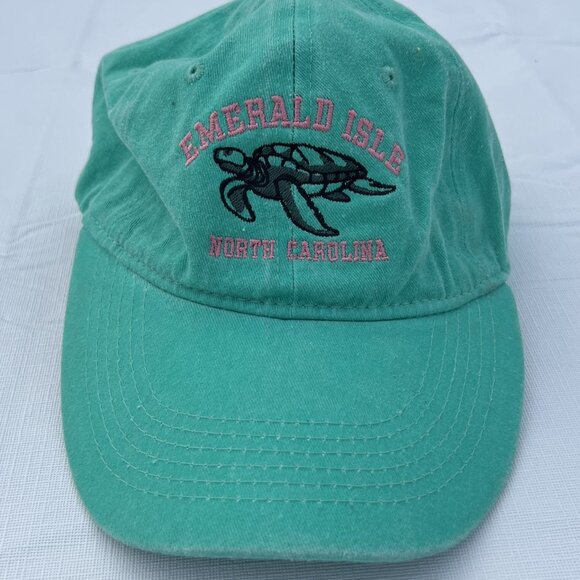 Vintage Kaufman Emerald Isle North Carolina Adjustable Hat - Picture 1 of 2